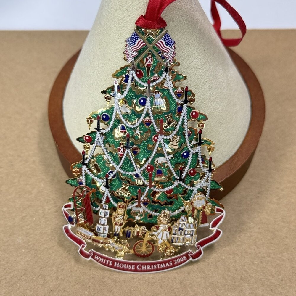 Christmas Ornaments 3 X The White House Historical Association  2008 09 - 11 - Picture 3 of 11